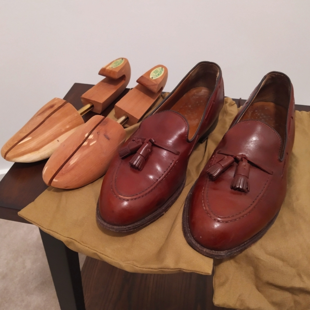 Brooks Brothers X Alden Tassel Loafers - EUC
